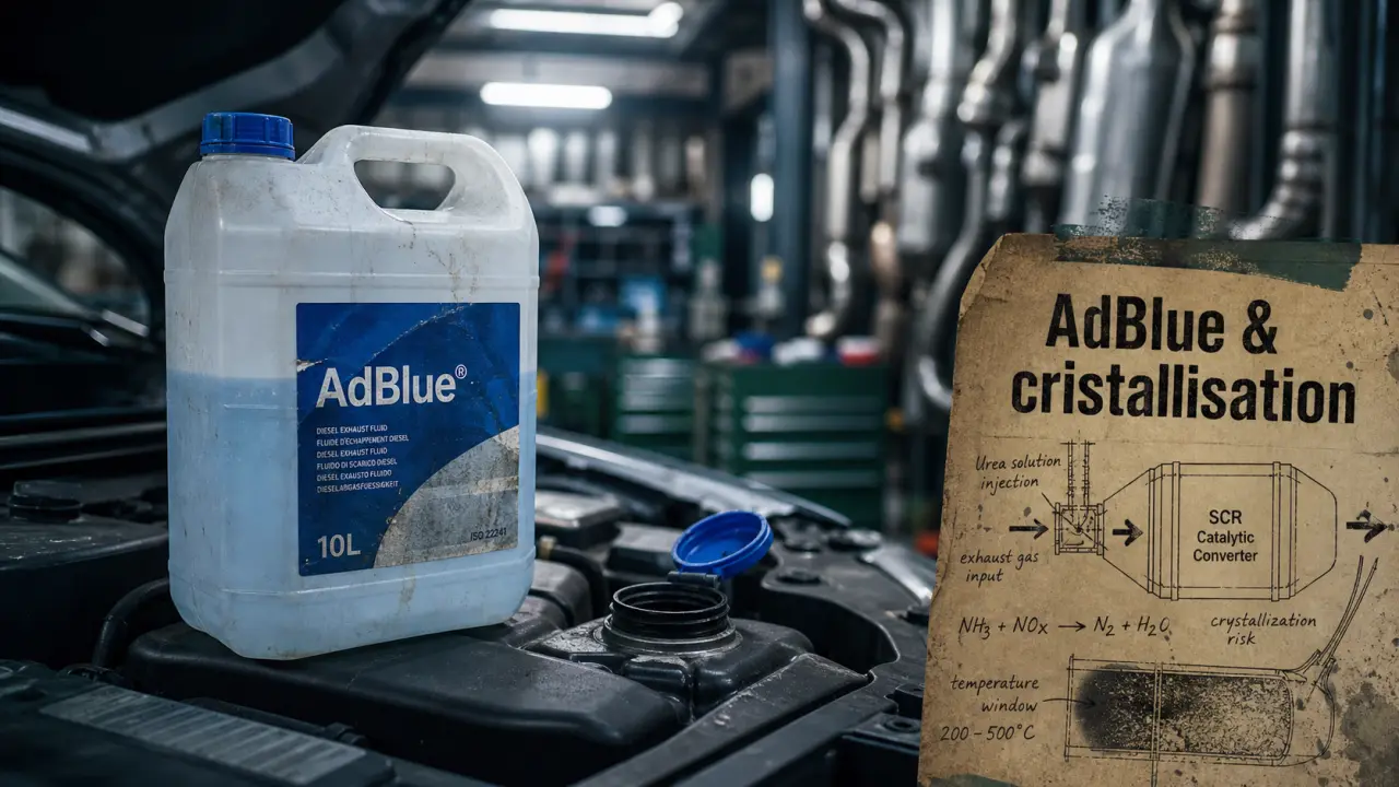 AdBlue cristallisation : avantage et inconvénient adblue, pannes diesel