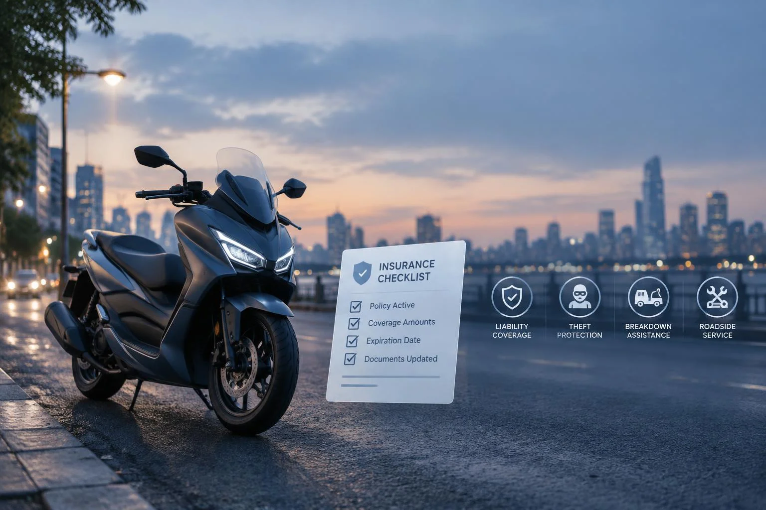 Assurer sa moto au quotidien : formules et garanties