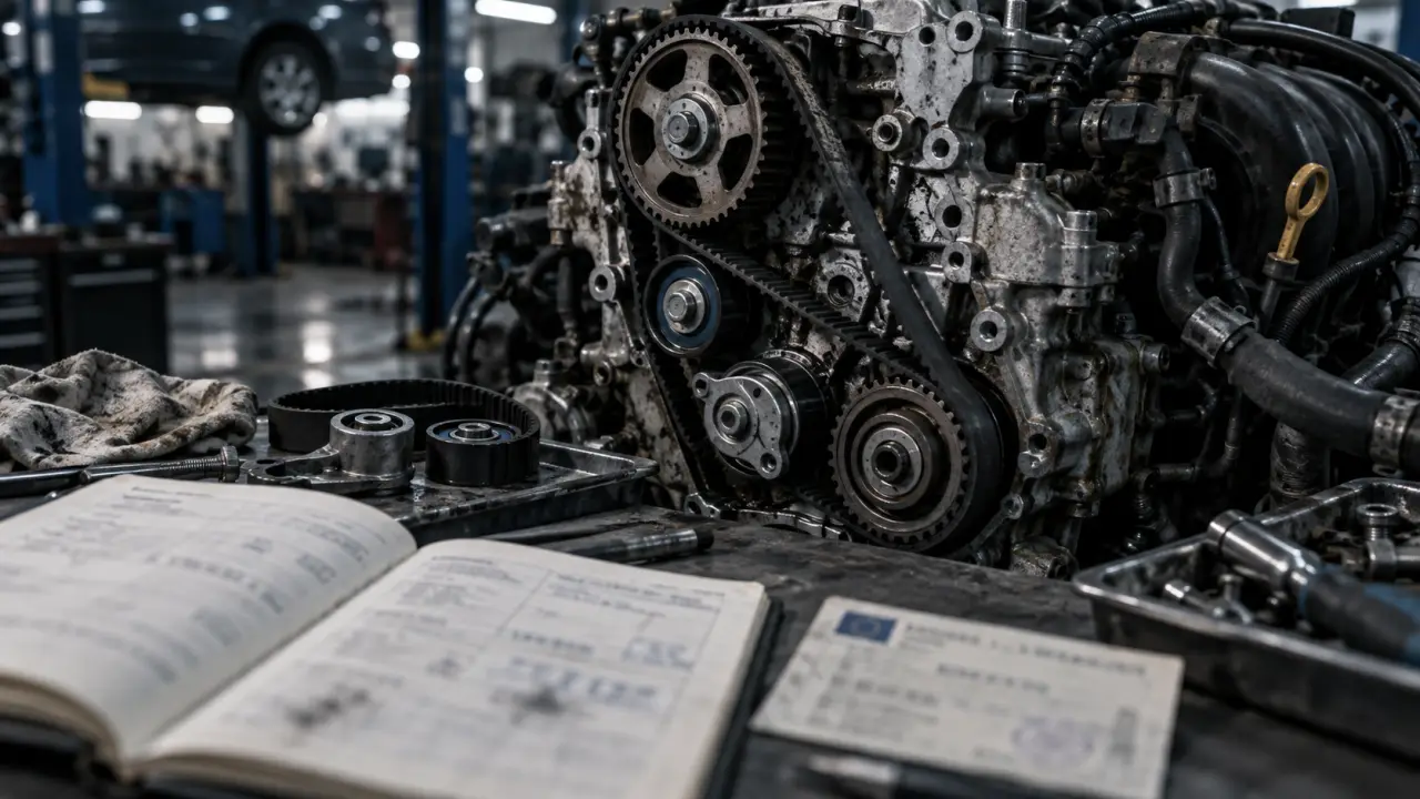 Courroie de distribution sur Ford Fiesta : échéance 90 000 à 240 000 km