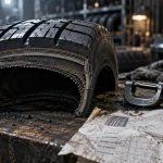 Pneu rechapé avec contrôle conformité et marquage ECE 108/109